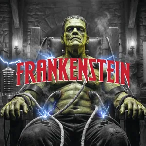 Frankenstein Resurrection escape room artwork, Escape This Sydney CBD