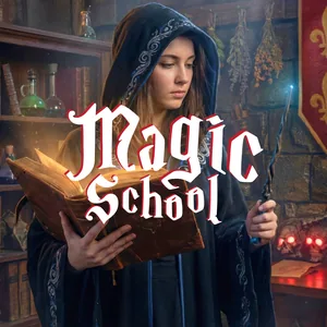 Magic School escape room artwork, Escape This Manly
